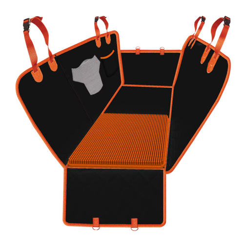 Car pet cushion with smelling pad