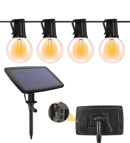 7.6M Solar Patio Lights